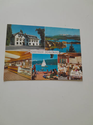 AK Pörtschach. Gasthof Fleischhauerei Joainig. Kochwirtplatz 4.