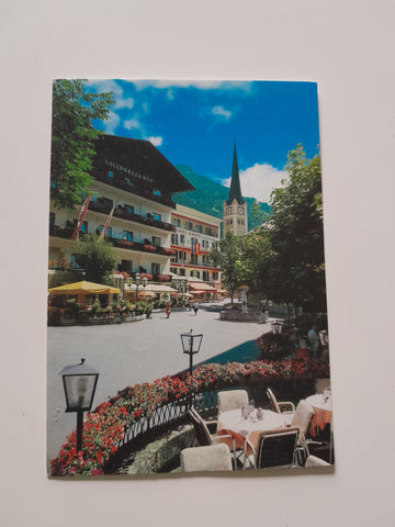 AK Bad Hofgastein. Kaiser Franz Platz.