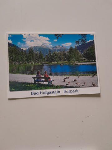 AK Bad Hofgastein. Kurpark.