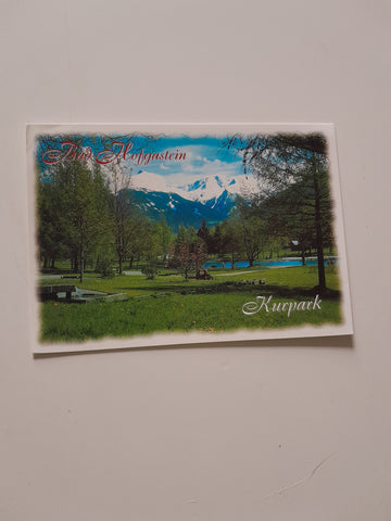 AK Bad Hofgastein. Kurpark.