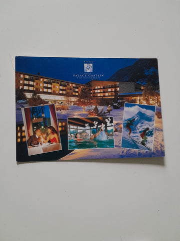 AK Bad Hofgastein. Alexander Moser Allee 13. Hotel Palace Gastein.