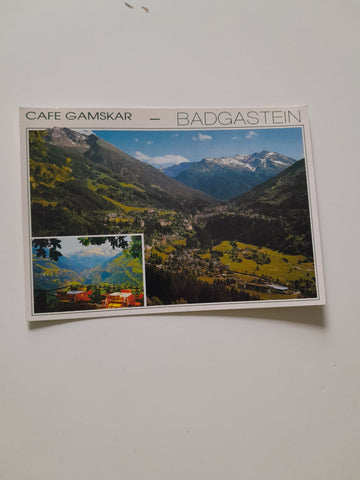 AK Badgastein. Cafe Gamskar.