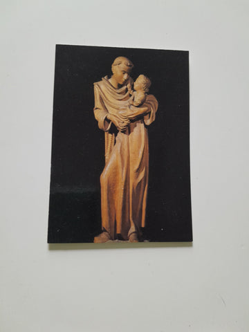 AK Pfarrkirche Badgastein. Hl. Antonius mit Jesuskind.
