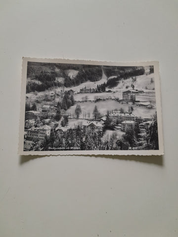 AK Badgastein im Winter.