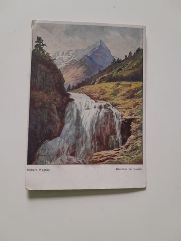 AK Bärenfall bei Gastein. (Richard Wagner)