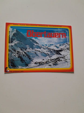 Klebe-AK Obertauern.