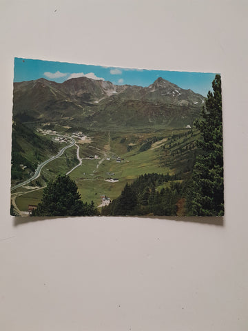 AK Obertauern. Radstädter Tauernstraße Paßhöhe.