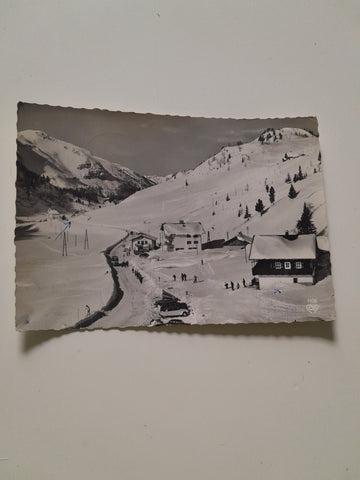 AK Radstädter Tauern mit Berglift z. Grünwaldkopf und Haus Pohl, Haus Koch u. Wisenegg.