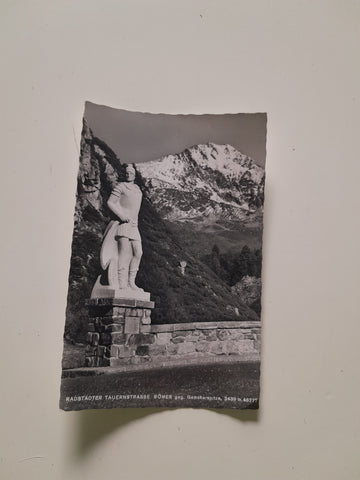 AK Radstädter Tauernstrasse. Römer geg. Gamskarspitze. (1962)