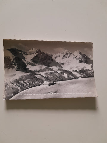 AK Radstädter Tauern. Bergstation d. Grünwaldkopfliftes.