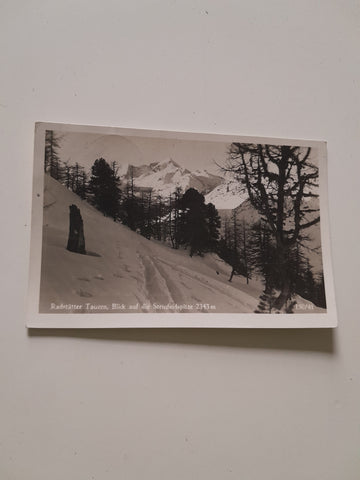 AK Radstädter Tauern. WBlick auf die Steinfeldspitze. (1930)