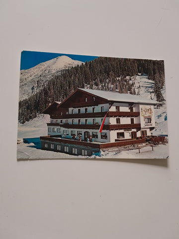 AK Altenmarkt Zauchensee. Gasthof Restaurant und Jugendgästehaus Zauchenseehof. Familie Walchhofer.