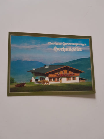 AK Altenmarkt im Pongau. Gasthaus Ferienwohnungen Hochnössler. Familie Pfeifenberger. Palfen 183.