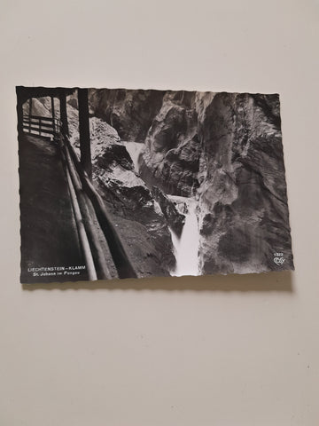 AK Liechtenstein-Klamm. St. Johann im Pongau.