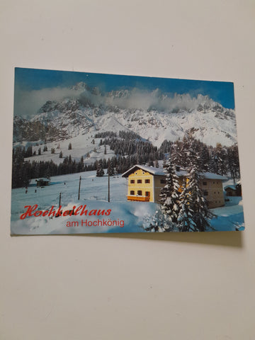 AK Jugenderholungsheim Hochkeilhaus am Hochkönig. Inh. Fam. Mariacher.