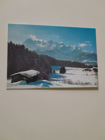 Billett Blick auf den Hochkönig.