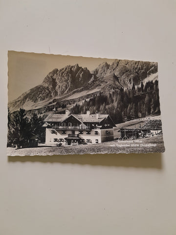 AK Arthurhaus mit Taghaube (Hochkönig)