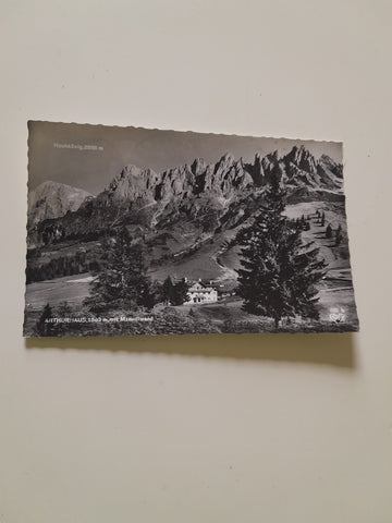 AK Arthurhaus mit Manndlwand.