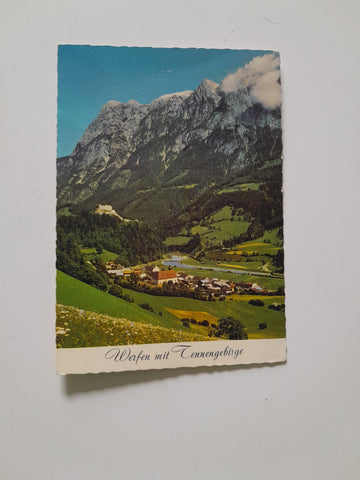 AK Werfen mit Tennengebirge.