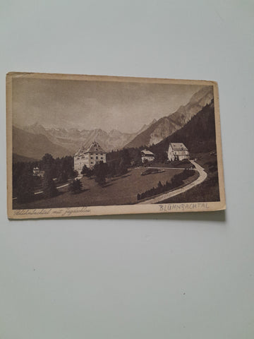 AK Blühbachtal mit Jagdschloss.