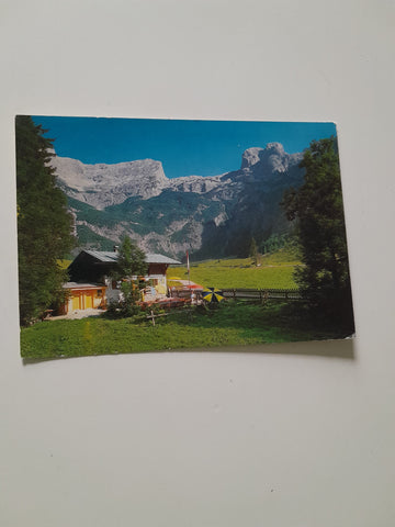 AK Werfenweng. Berggasthaus Gamsblick. Bes. H. Krahbichler.