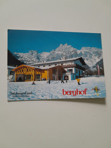 AK Werfenweng 31. Internationaler Ferienhof Berghof. Hubert Steiner - Holzmann.