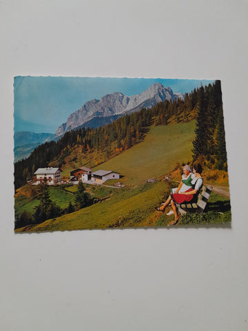 AK Werfenweng. Alpengasthof Steinberghof.
