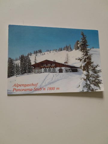 AK Großarl. Alpengasthof Panorama Stub'n. Fam. Anton Laireiter. Unterberg 75.