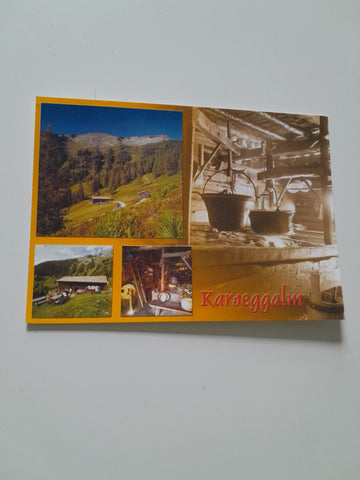 AK Karseggalm. Familie Gruber. Großarl. Au 41.