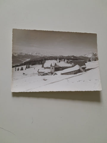 AK Roßbrandhütte mit Hochkönig.