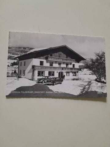 AK Radstadt. Pension Felserhof. Besitzer Fam. Steiner.