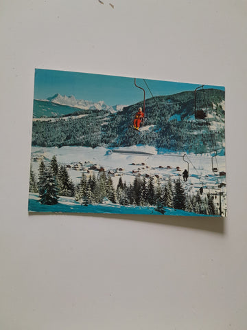 AK Flachau. Sessellift zum Grießenkar.
