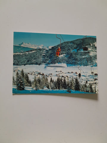 AK Flachau. Sessellift zum Grießenkar.