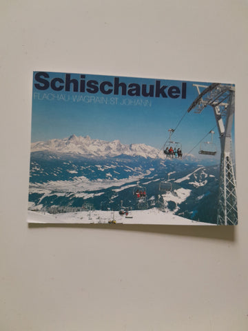 AK Schischaukel Flachau Wagrain St. Johann.