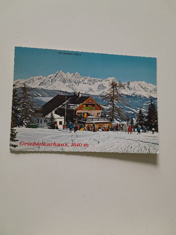 AK Grießenkarhaus. Flachau.