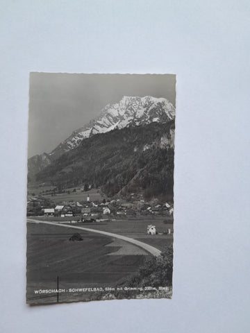 AK Wörschach Schwefelbad mit Grimming. (1968)