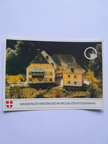 AK Wasserleitungsmuseum Wildalpen.