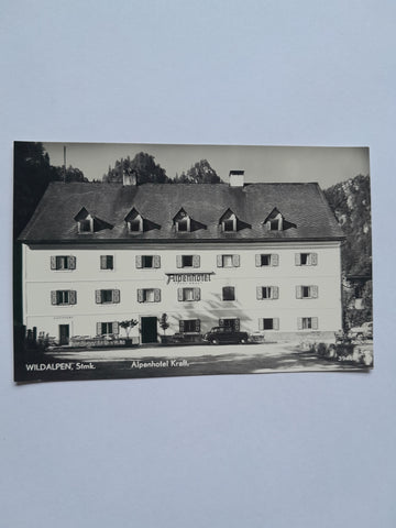 AK Wildalpen. Alpenhotel Kraft.