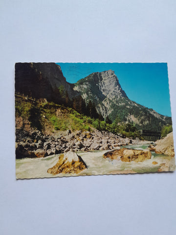 AK Gesäuse. Partie bei der Kummerbrücke.