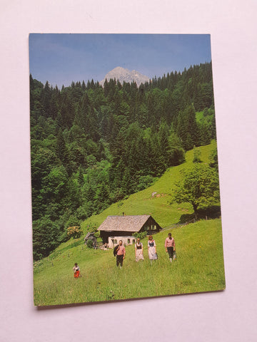 AK Johnsbach 26. Kölblalm. Fam. Berghofer.