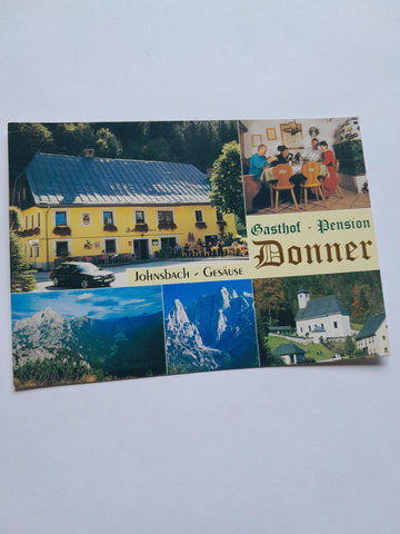 AK Johnsbach 5. Gasthof Donner.