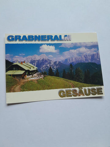 AK Grabneralm. Gesäuse. Pächter: Peter Supnig. Weng bei Admont. (Copy)