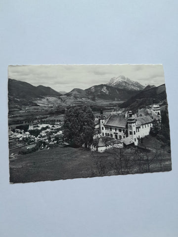 AK Schloß Röthelstein bei Admont mit Gr. Buchstein.