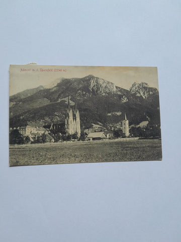 AK Admont mit dem Sparafeld. (1912)