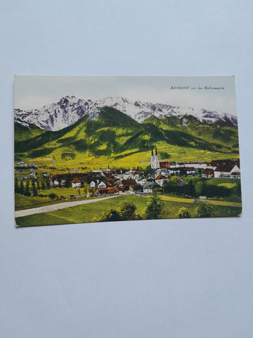 AK Admont mit den Hallermauern. (1926)