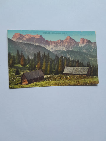 AK Gesäuse: Scheucheckalm. (1912)