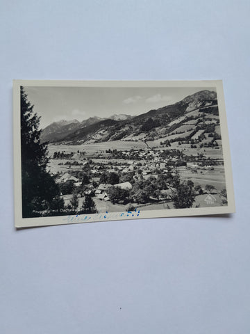 AK Pruggern mit Dachsteingebiet.
