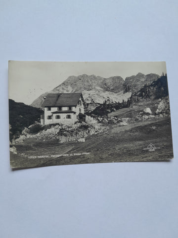 AK Totes Gebirge Pühringer Hütte am Elmsee. (1929)
