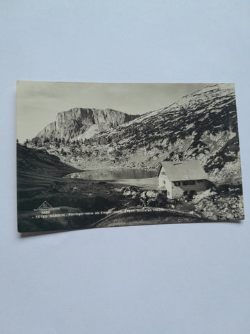 AK Totes Gebirge Pühringer Hütte am Elmsee. (1932)