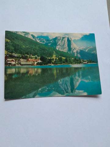 AK Blick auf Grundlsee.